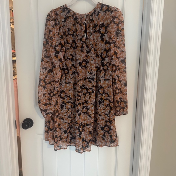 NWT SANCTUARY SHIRRED NECK MINI BABYDOLL DRESS Size XS - Picture 9 of 9